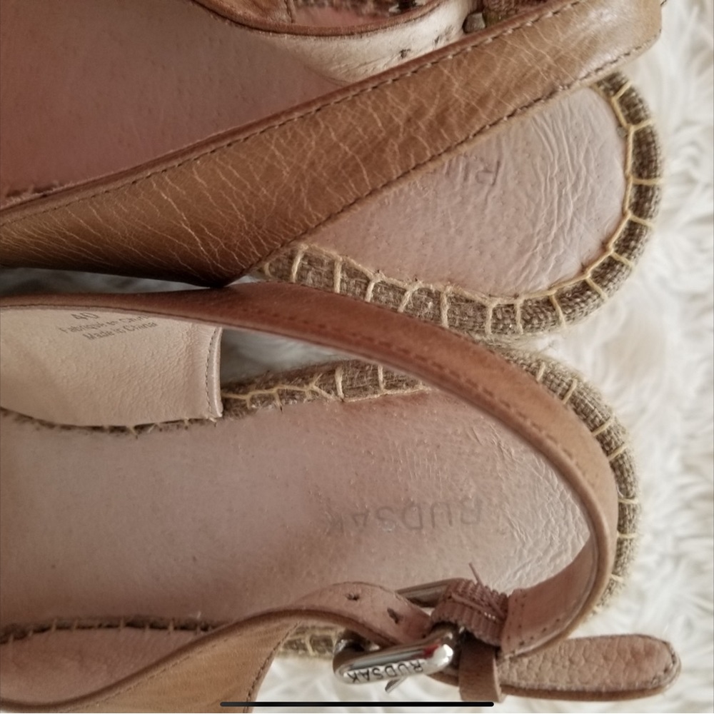RUDSAK Peep Toe Wedges Size 40 - Picture 4 of 5